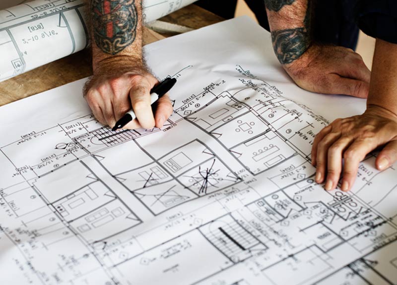 Bring your vision to life, creating floor plans and scale drawings